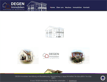 Tablet Screenshot of degen-immobilien.info